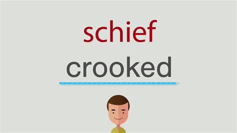 schief englisch|schief meaning.